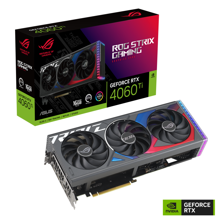 ROG Strix GeForce RTX 4060 Ti 16GB GDDR6