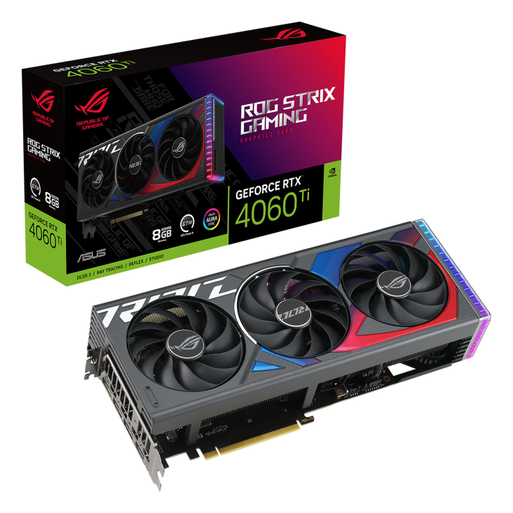 ROG Strix GeForce RTX 4060 Ti 8GB GDDR6