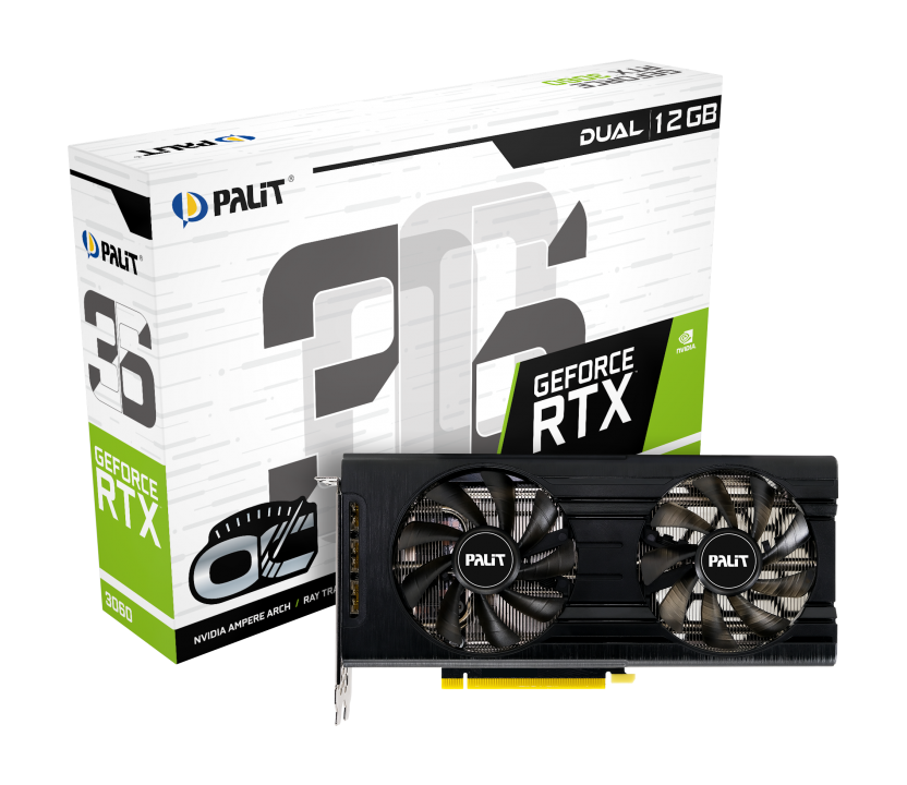 GeForce RTX 3050 Dual OC PA-RTX3060 Dual OC 12G