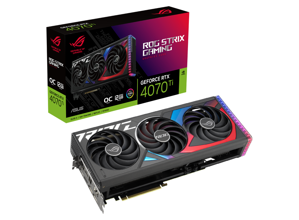 ROG Strix GeForce RTX 4070Ti 12GB GDDR6X OC Edition